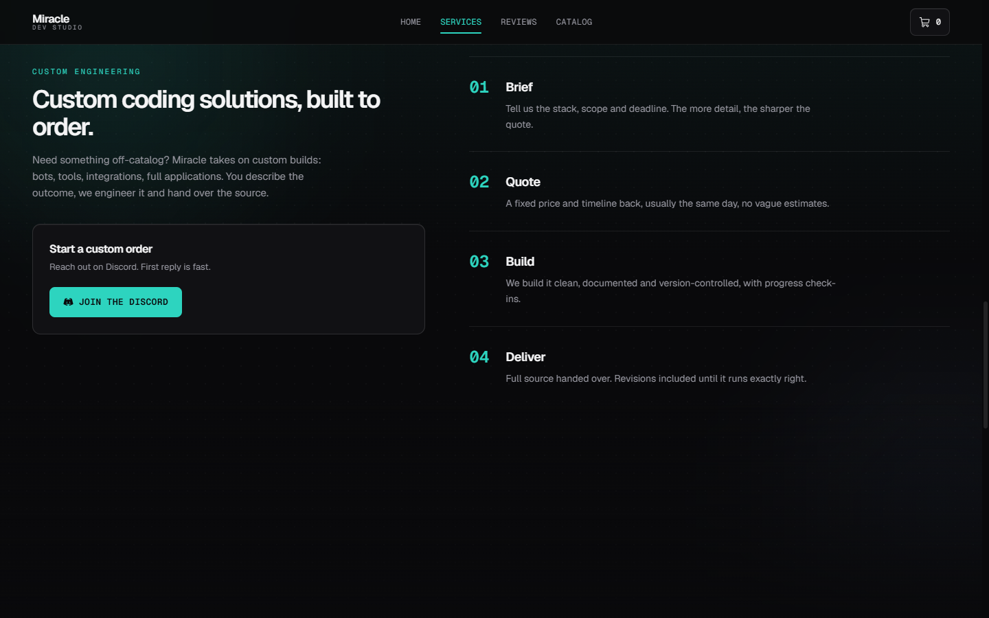 Komerza Custom Storefront, screenshot 2